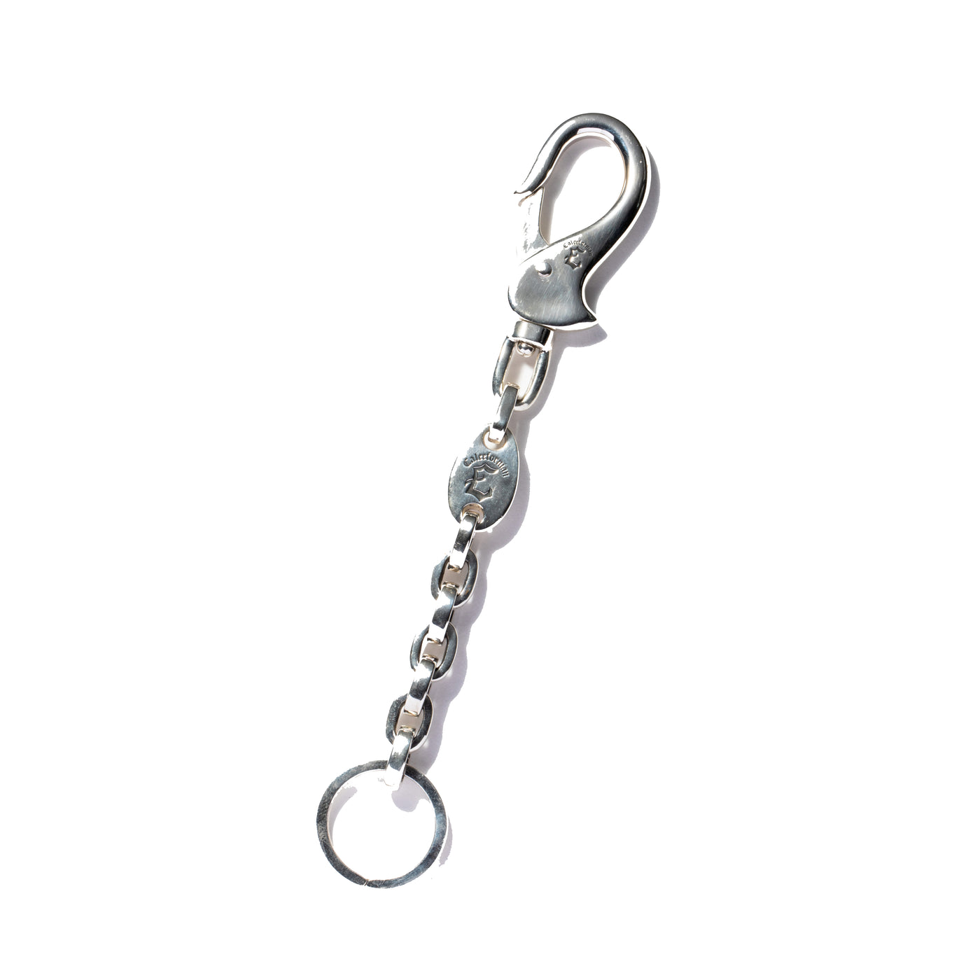 CALEE SILVER KEY CHAIN