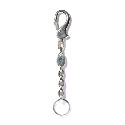 CALEE SILVER KEY CHAIN