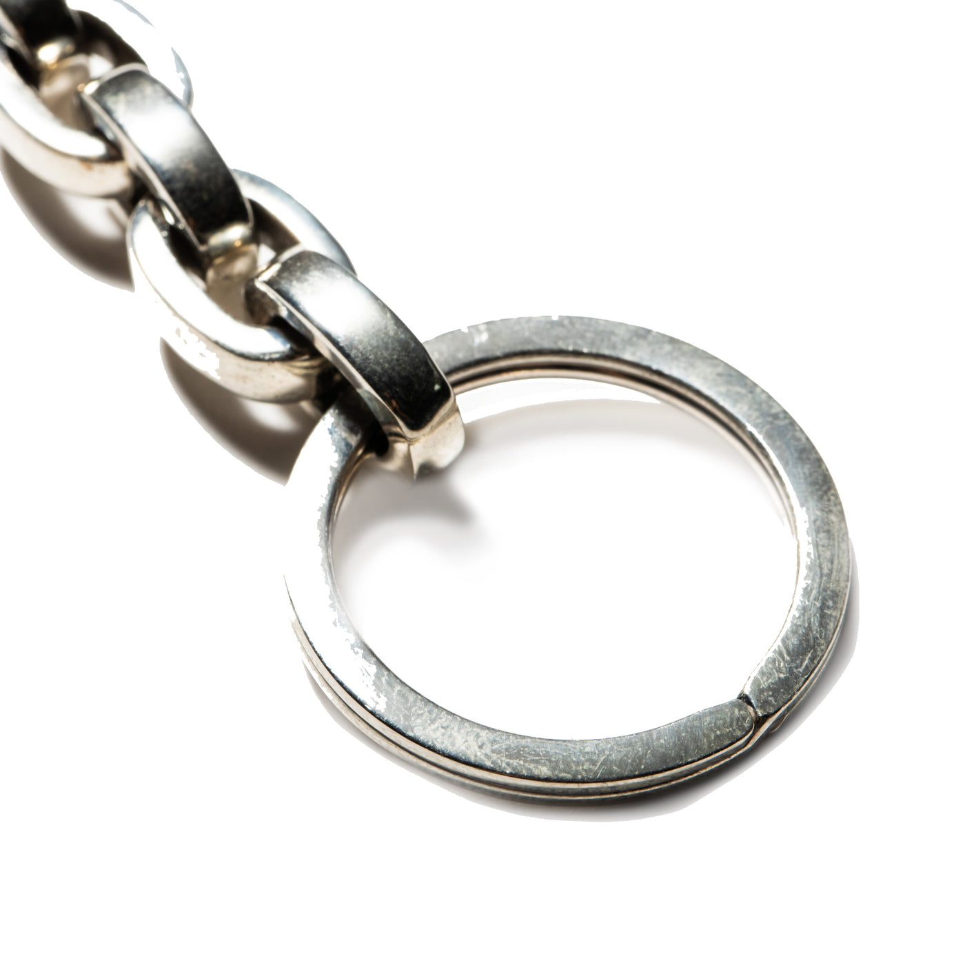 CALEE SILVER KEY CHAIN