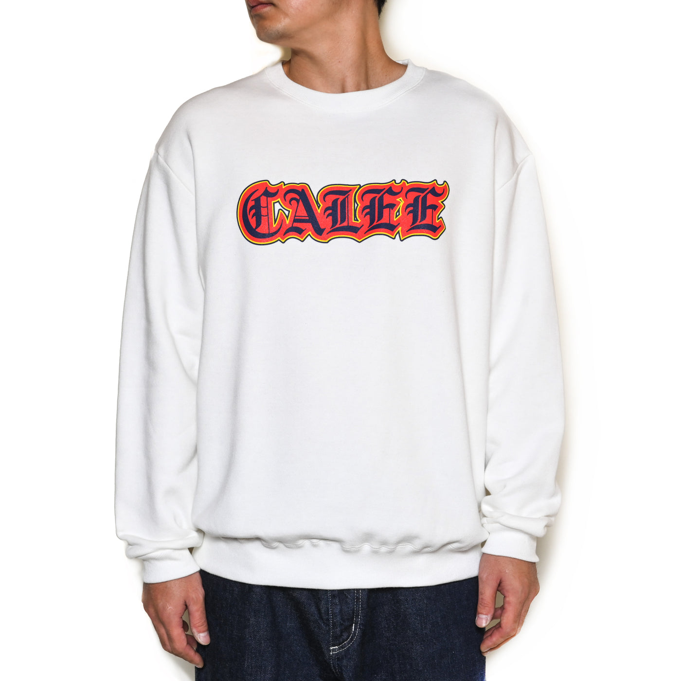 OLD ENGLISH LOGO CREW NECK SW