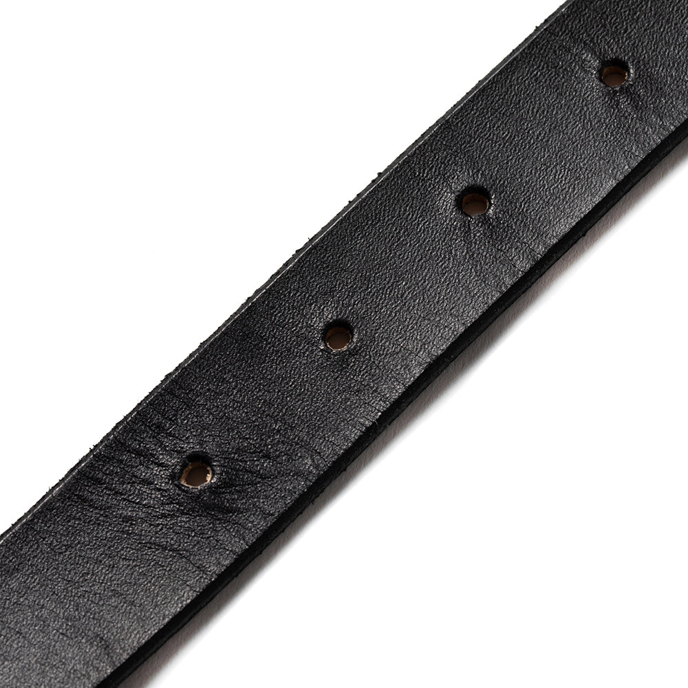 CAL LOGO LEATHER BUCKLE BELT