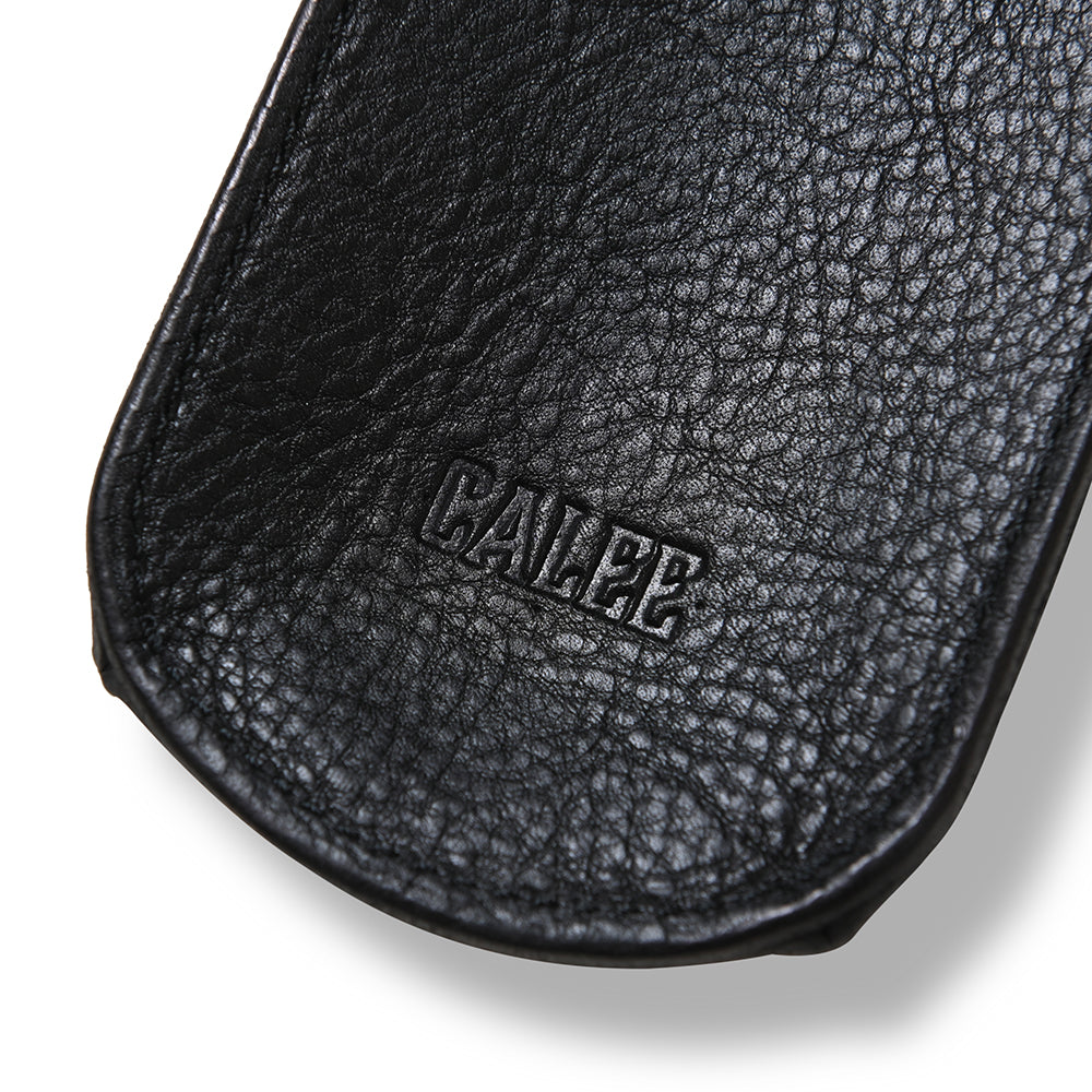 PLANE LEATHER GLASS CASE