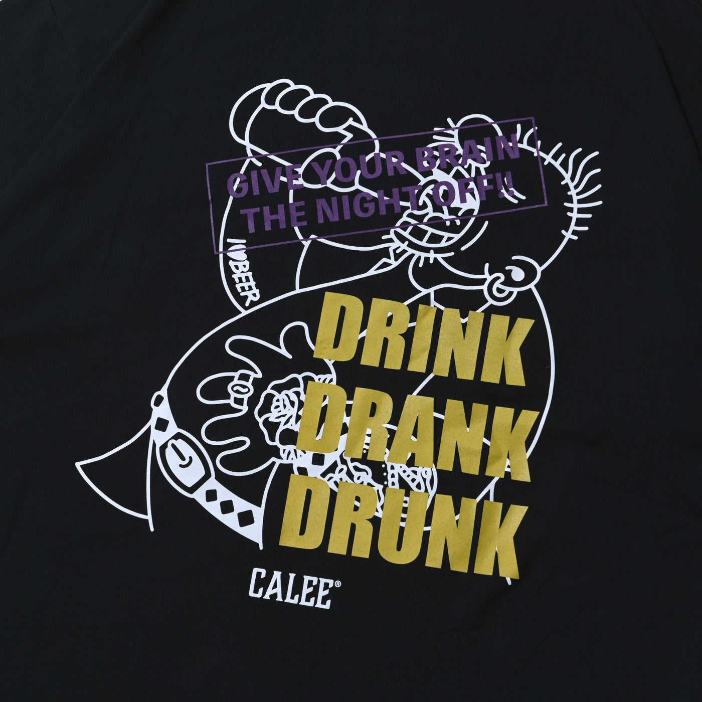 SHELTECH®️ DRUNKER DROP SHOULDER T-SHIRT