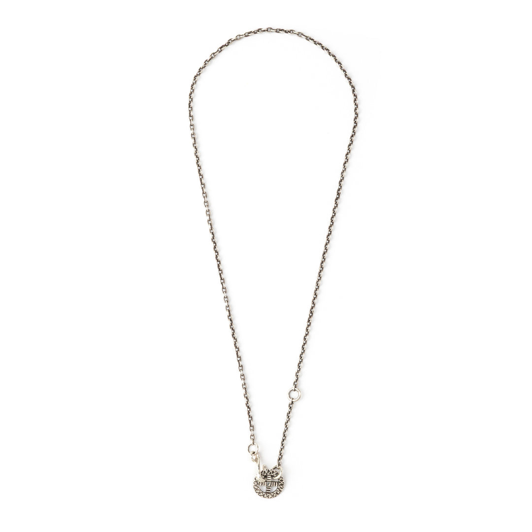 SILVER SNAKE WHEEL NECKLACE ＜EXCLUSIVE＞ – CALEE ONLINE STORE