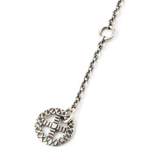 SILVER SNAKE WHEEL NECKLACE ＜EXCLUSIVE＞ – CALEE ONLINE STORE