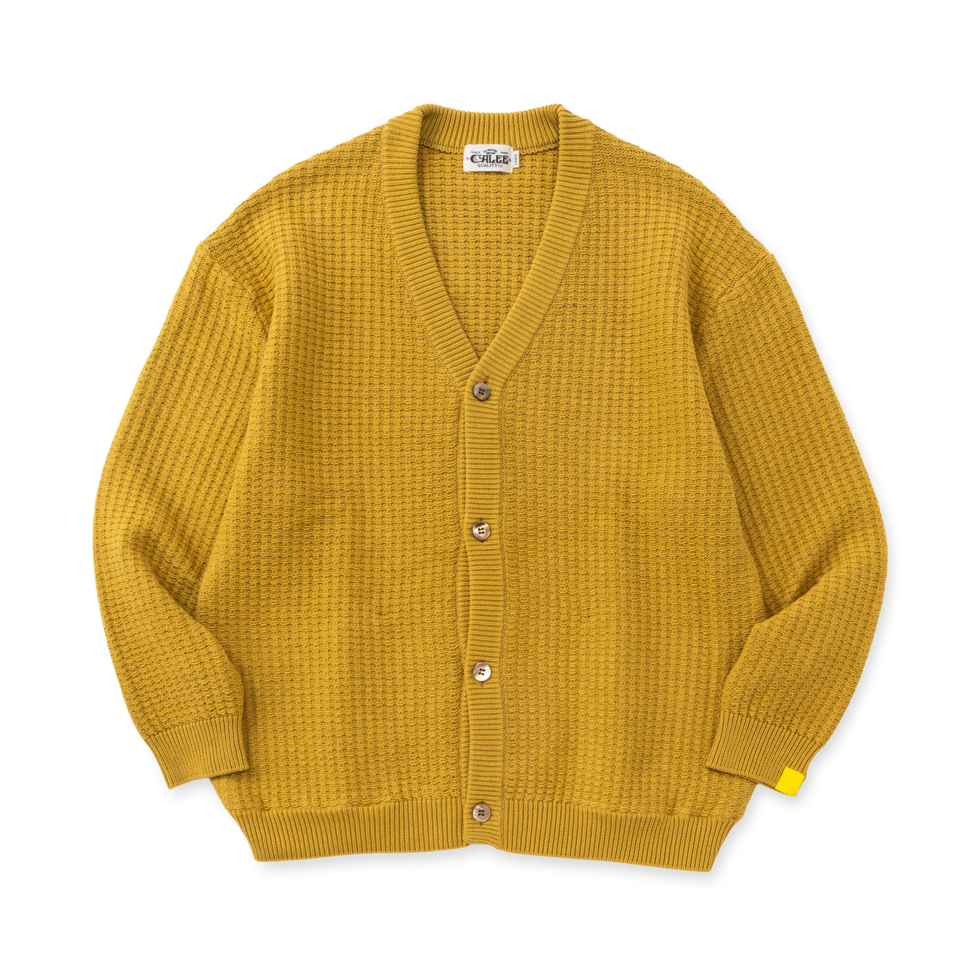 EYYA KNIT BIG WAFFLE KNIT CARDIGAN – CALEE ONLINE STORE