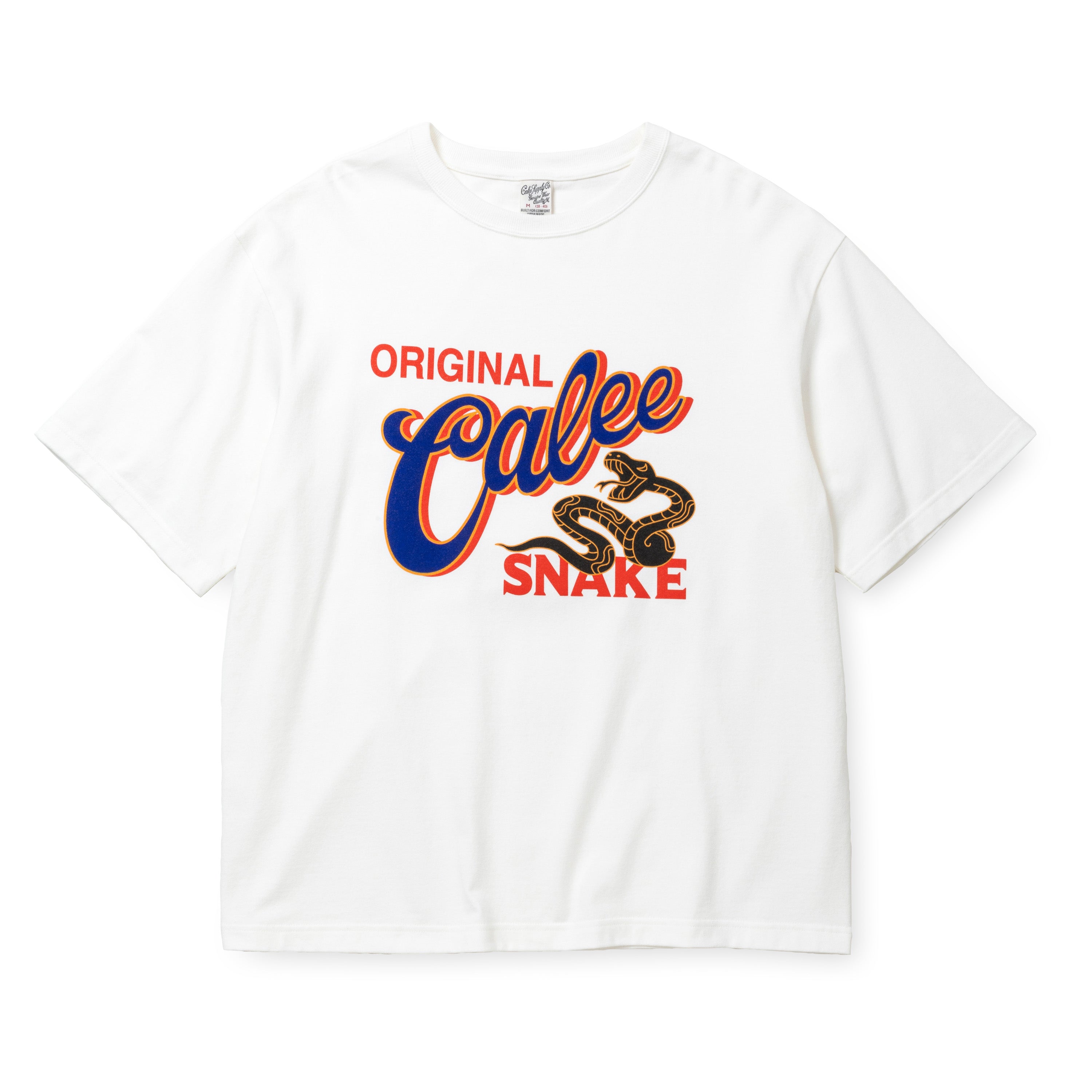 SNAKE LOGO DROP S/S TEE – CALEE ONLINE STORE