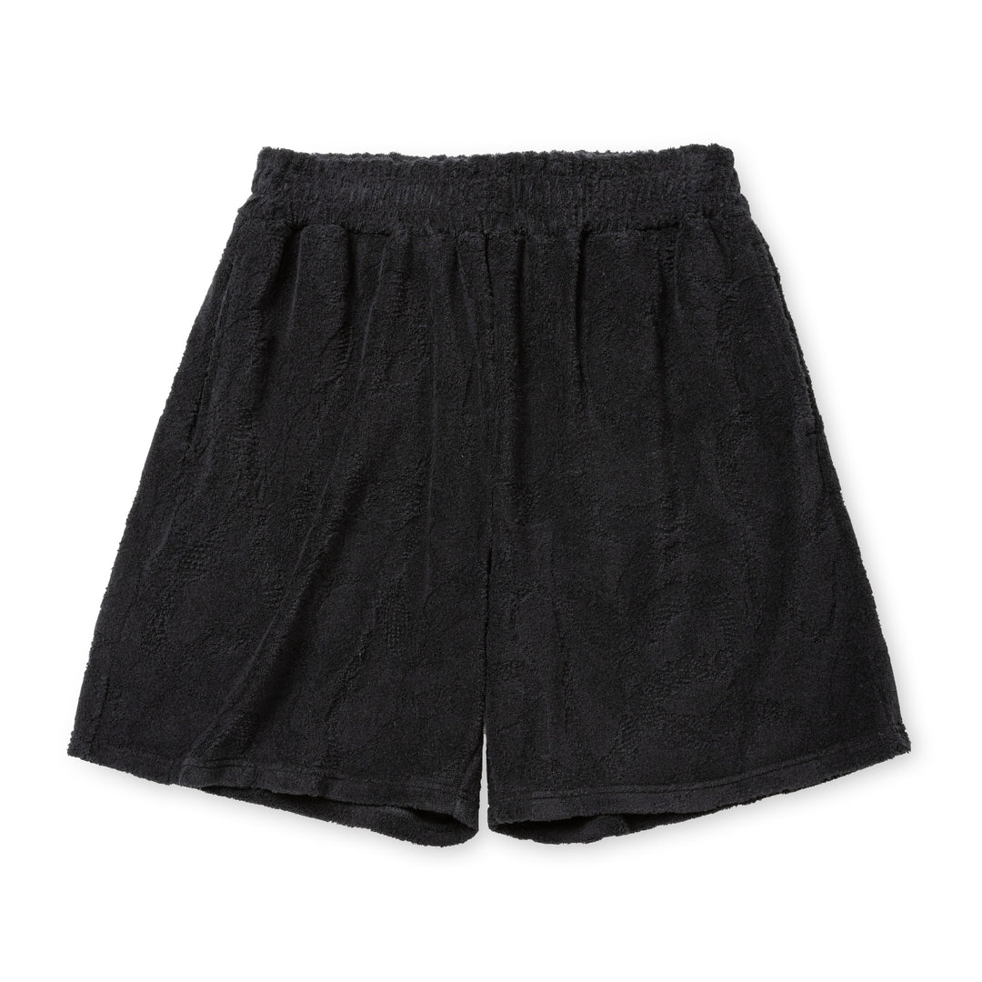 パンツ calee snake pattern short pants SNAKE PATTERN JACQUARD PILE RELAX SHORTS – CALEE ONLINE STORE
