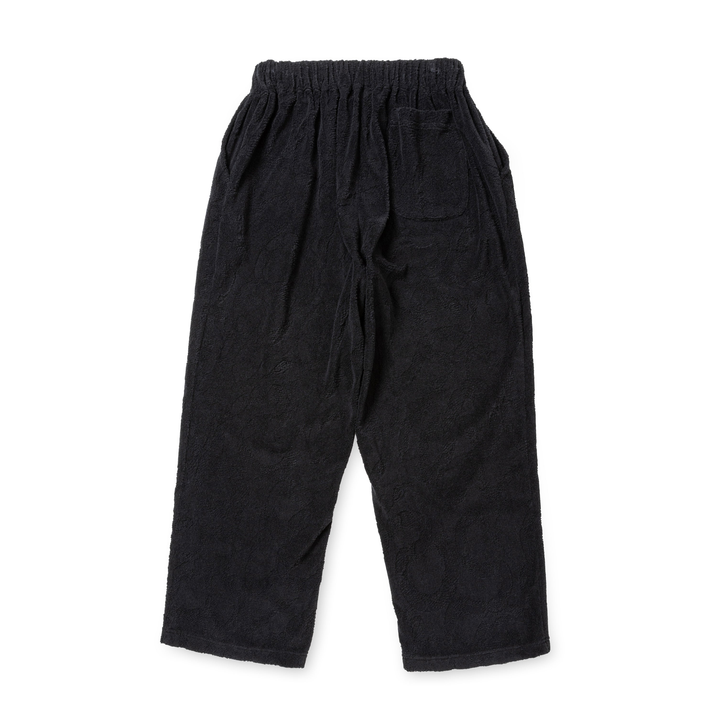 SNAKE PATTERN JACQUARD PILE RELAX PANTS – CALEE ONLINE STORE