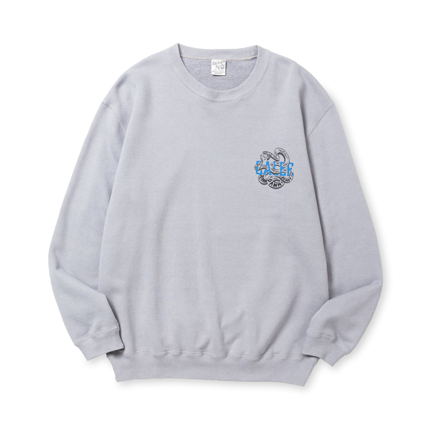 CALEE SNAKE LOGO CREW NECK SW