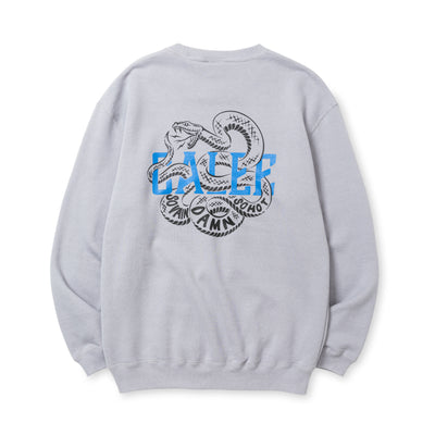 CALEE SNAKE LOGO CREW NECK SW