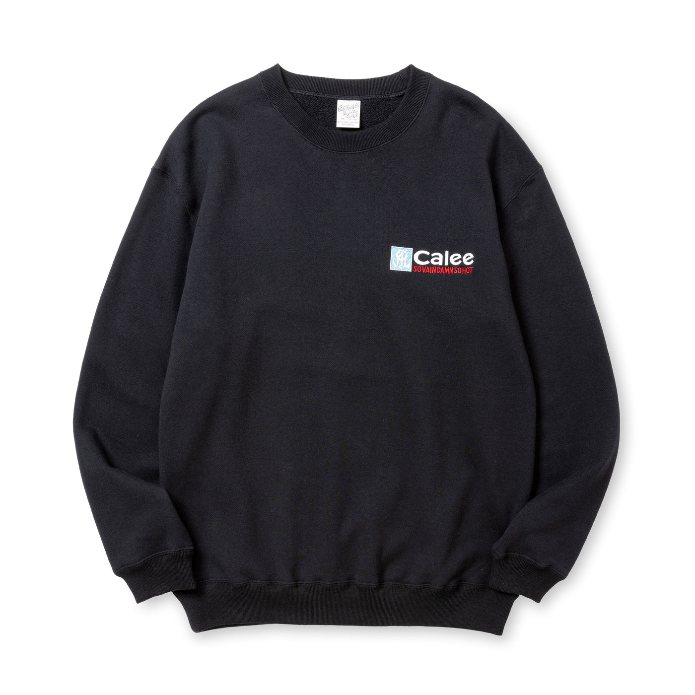 CAL NT LOGO CREW NECK SW ＜NATURALLY PAINT DESIGN＞