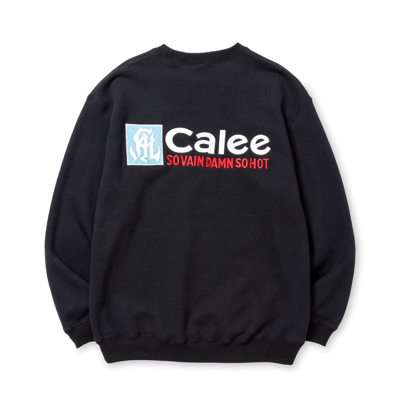 CAL NT LOGO CREW NECK SW ＜NATURALLY PAINT DESIGN＞