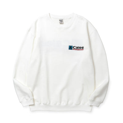 CAL NT LOGO CREW NECK SW ＜NATURALLY PAINT DESIGN＞