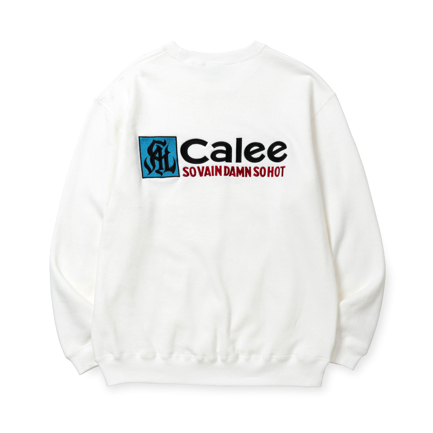 CAL NT LOGO CREW NECK SW ＜NATURALLY PAINT DESIGN＞