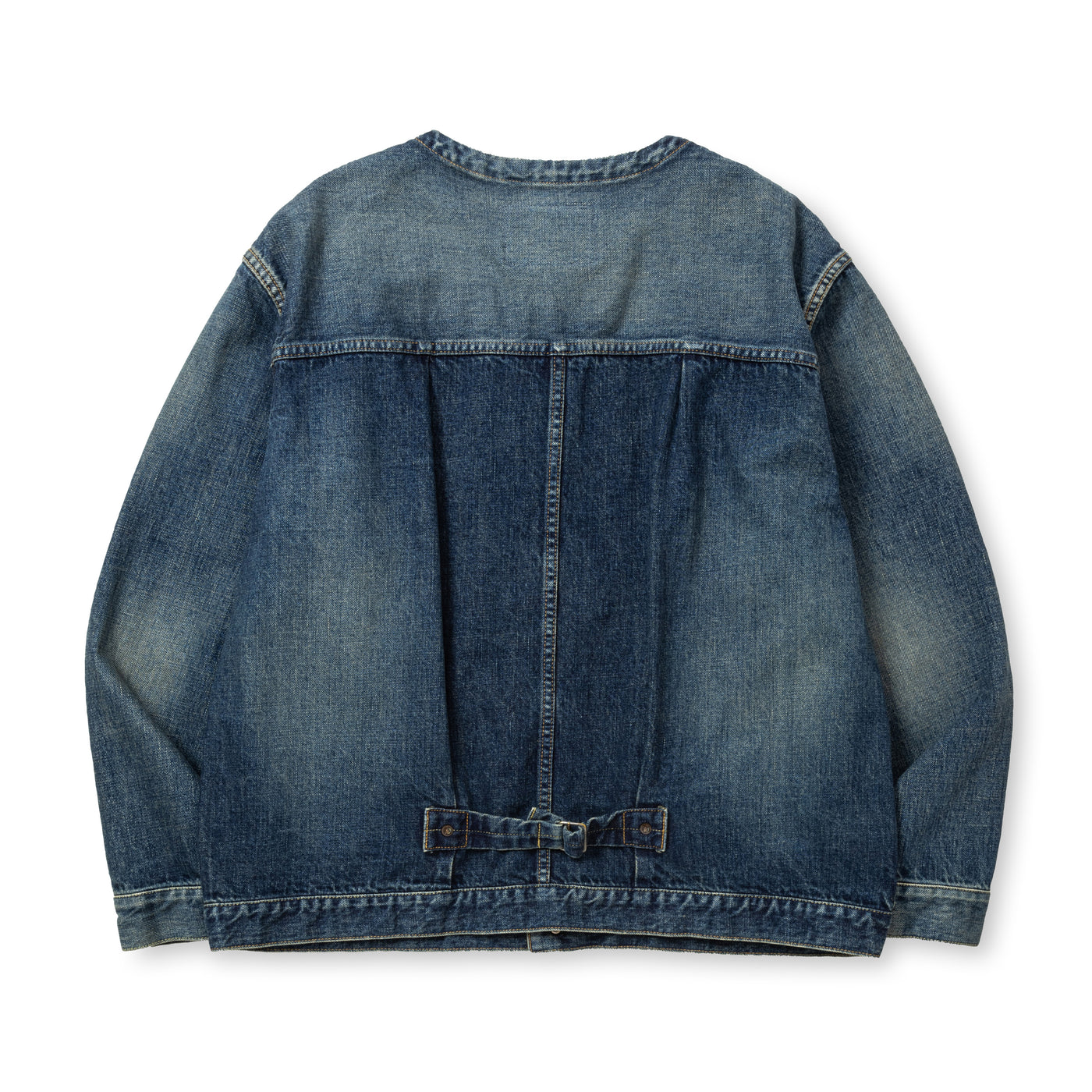 1ST TYPE NO COLLAR DENIM JACKET ＜USED＞