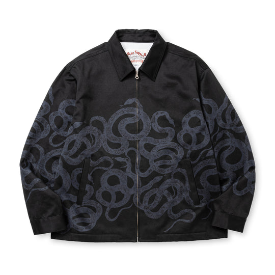 ジャケット・アウター CALEE WEST POINT SWING TOP SNAKE PATTERN WEST POINT SWING TOP ＜SNAKE PATTERN＞ – CALEE ONLINE STORE