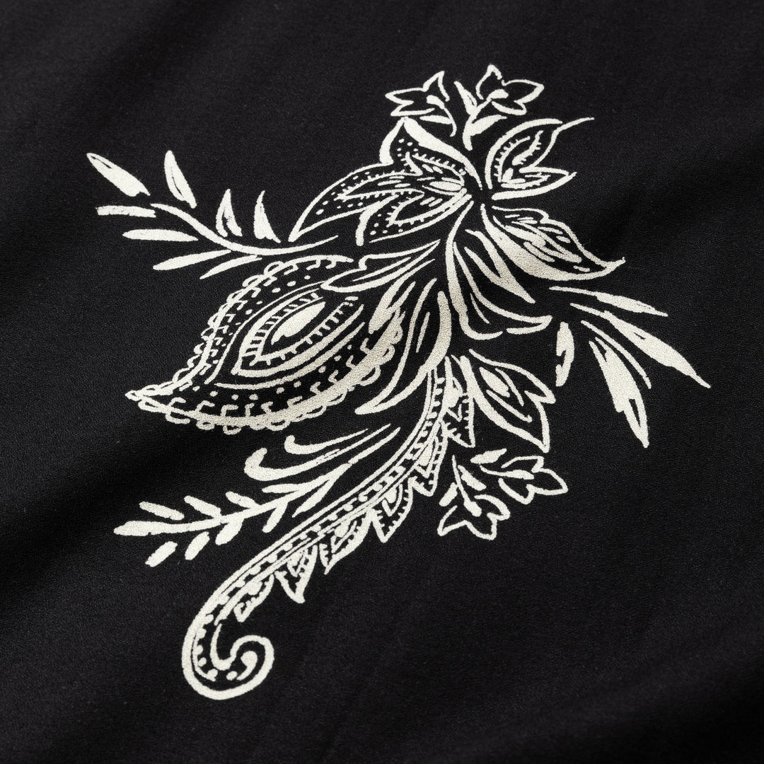 Canterbury O2 バラ刺繍 ジャケットＭ〜Ｌサイズ相当 今昔KJ-29136 -54 こんじゃく『髪飾り』豪華総刺繍 BIG