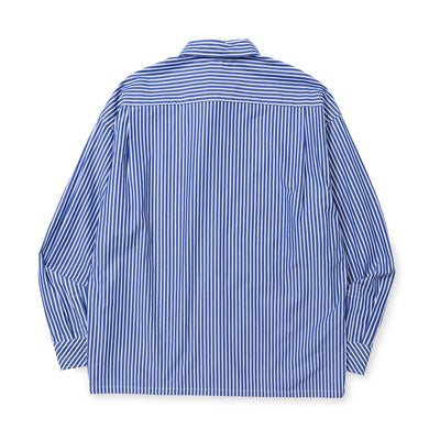 STRIPE BOX L/S SH