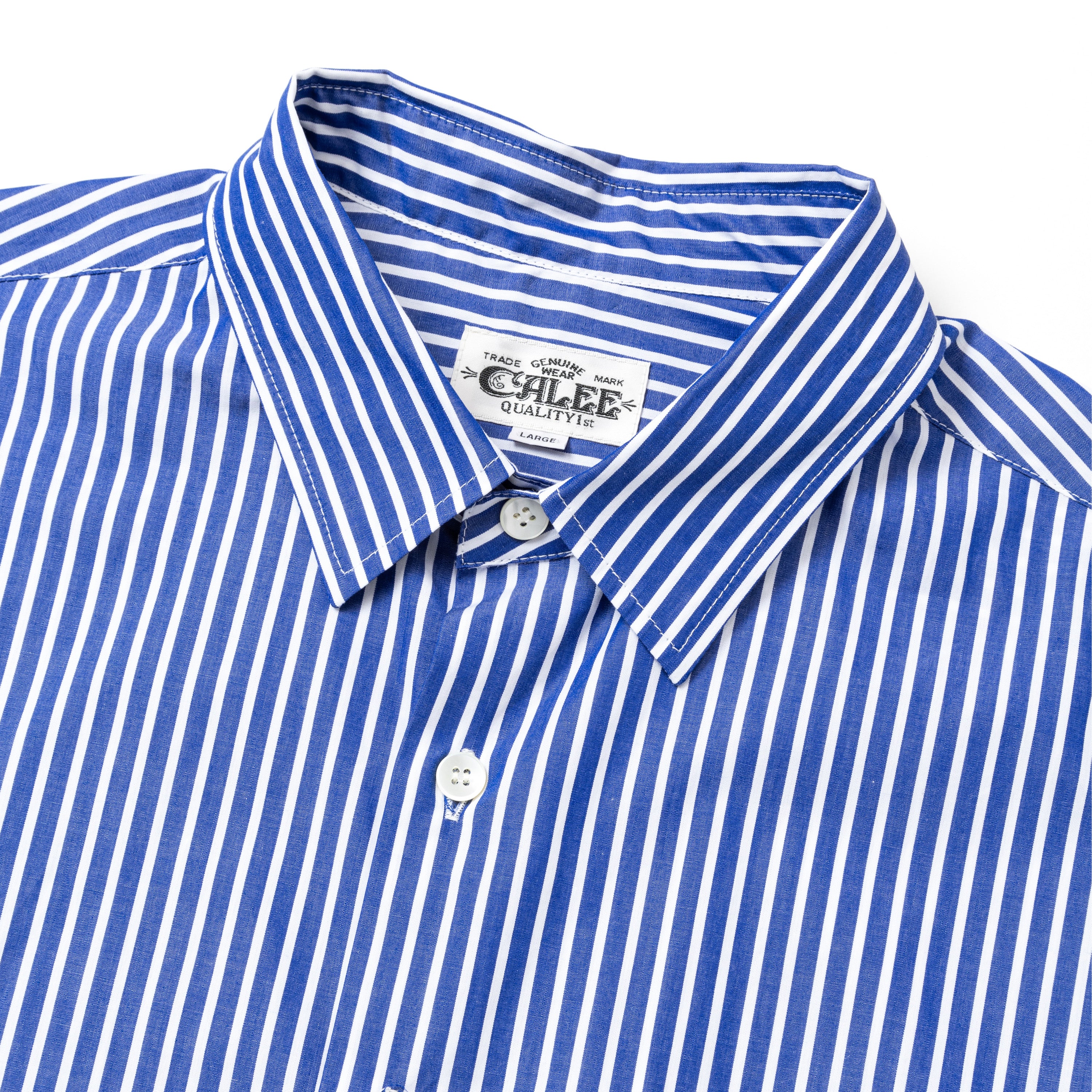 STRIPE BOX L/S SH – CALEE ONLINE STORE