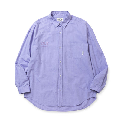 OXFORD OVER SILHOUETTE L/S SH