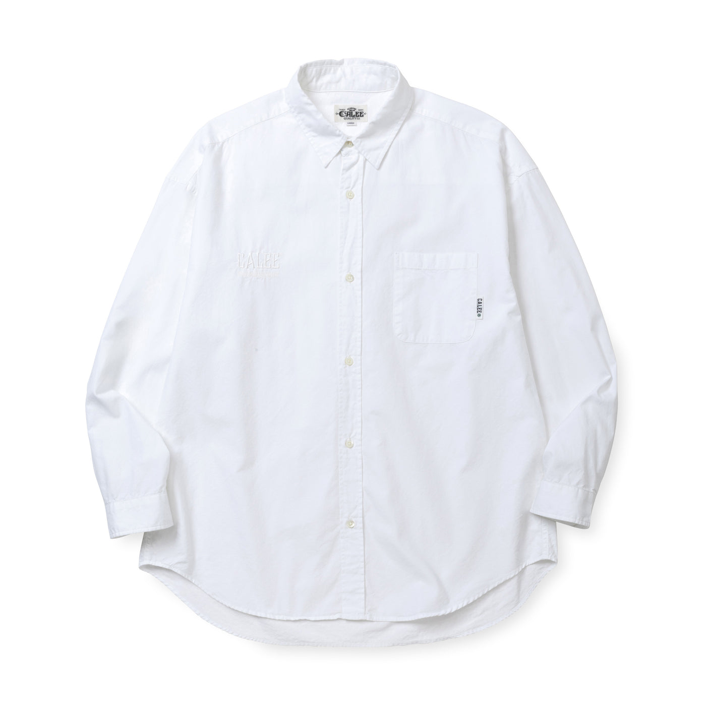 OXFORD OVER SILHOUETTE L/S SH