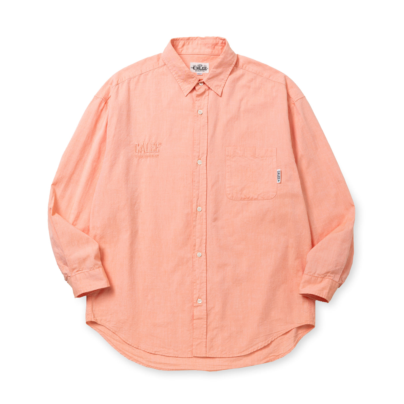 OXFORD OVER SILHOUETTE L/S SH