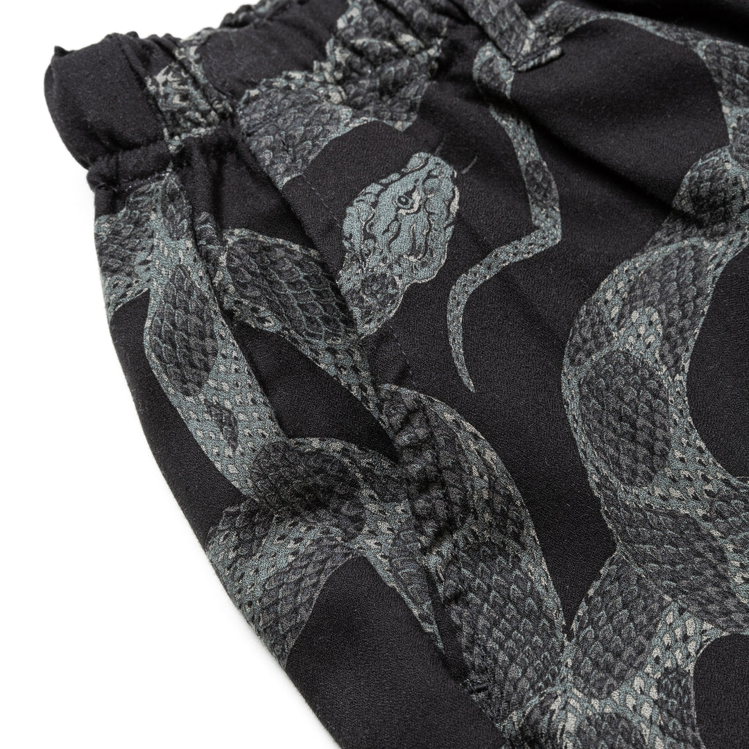 ALLOVER SNAKE PATTERN EASY TROUSERS ＜EXCLUSIVE＞ – CALEE ONLINE STORE