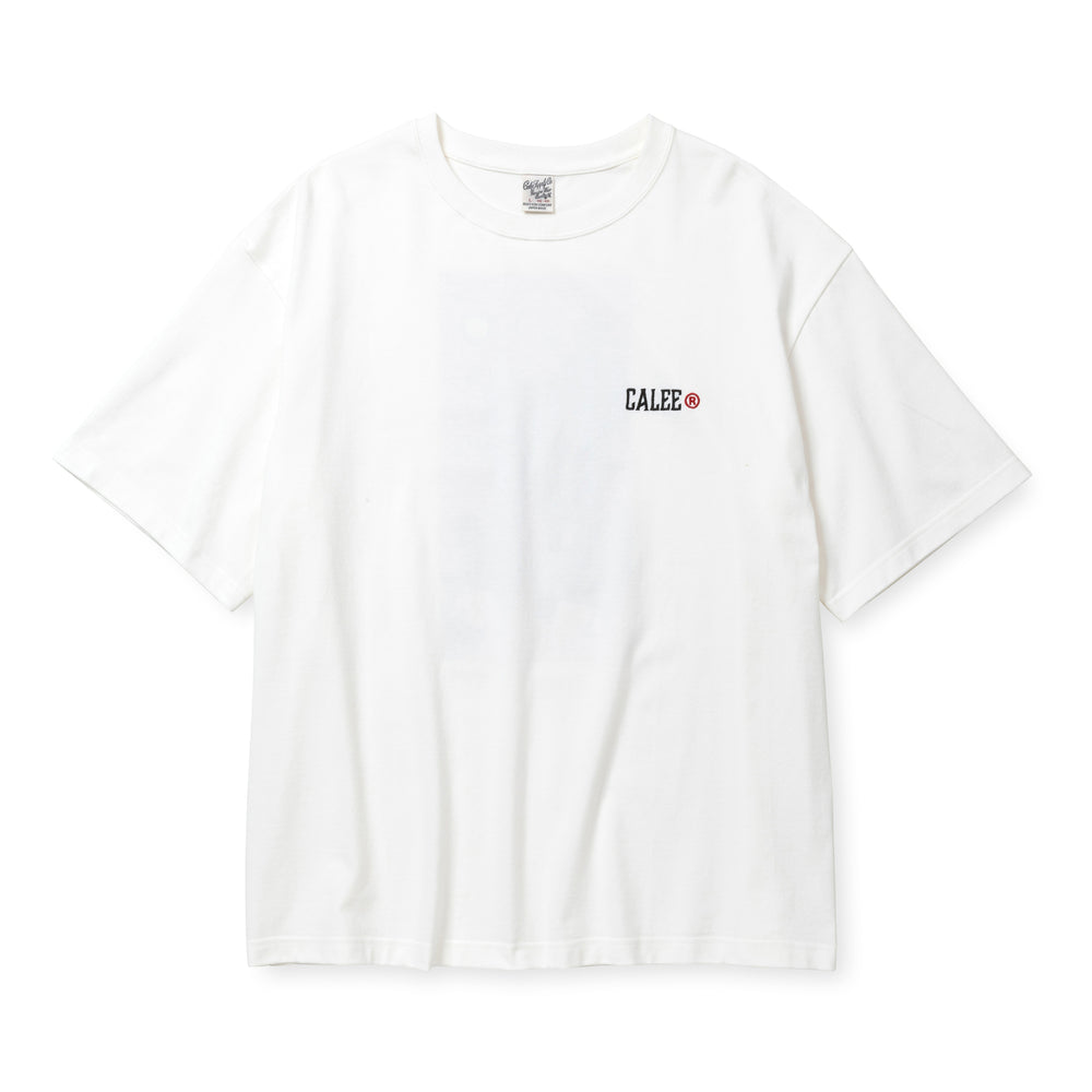 Calee XL ホワイト ボタンアップ Tシャツ Quick Order – CALEE ONLINE STORE