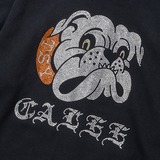 TSY RHINESTONE PRINTED ZIP HOODIE – CALEE ONLINE STORE