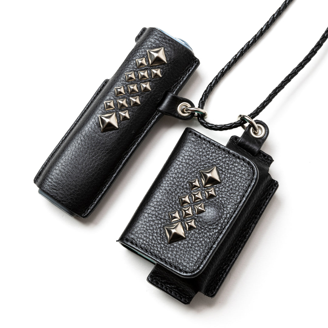 STUDS LEATHER IQOS & HEAT STICK CASE – CALEE ONLINE STORE