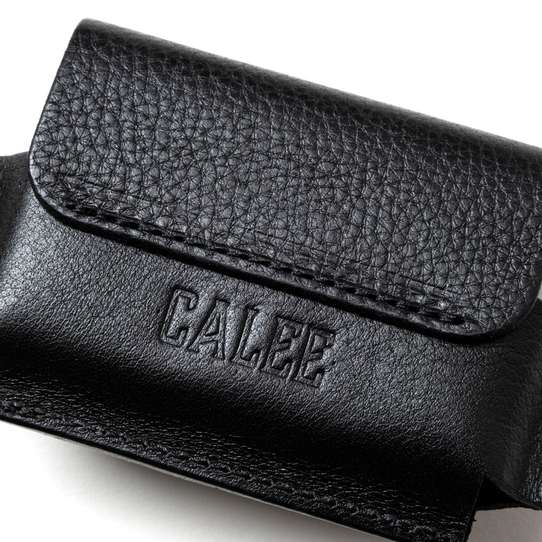 Calee 小物入れケース  レザー CALEE 未使用 キャリー Plane Leather Coin Purse CL-19SS1013