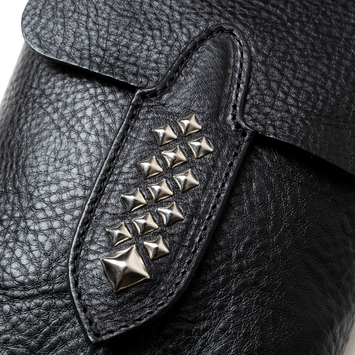 STUDS LEATHER MULT POUCH