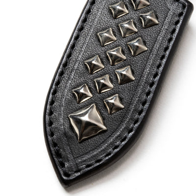 STUDS LEATHER KEY RING