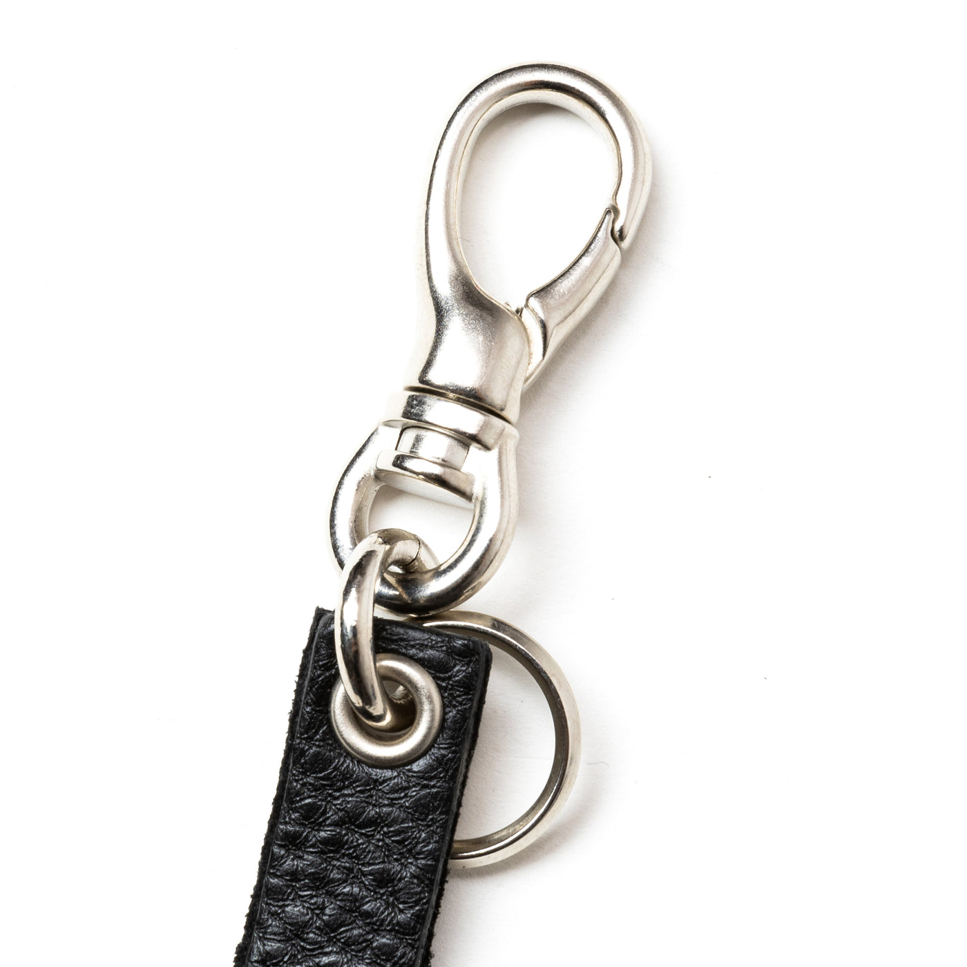 STUDS & KNITTING LEATHER LONG KEY RING ＜TYPE B＞