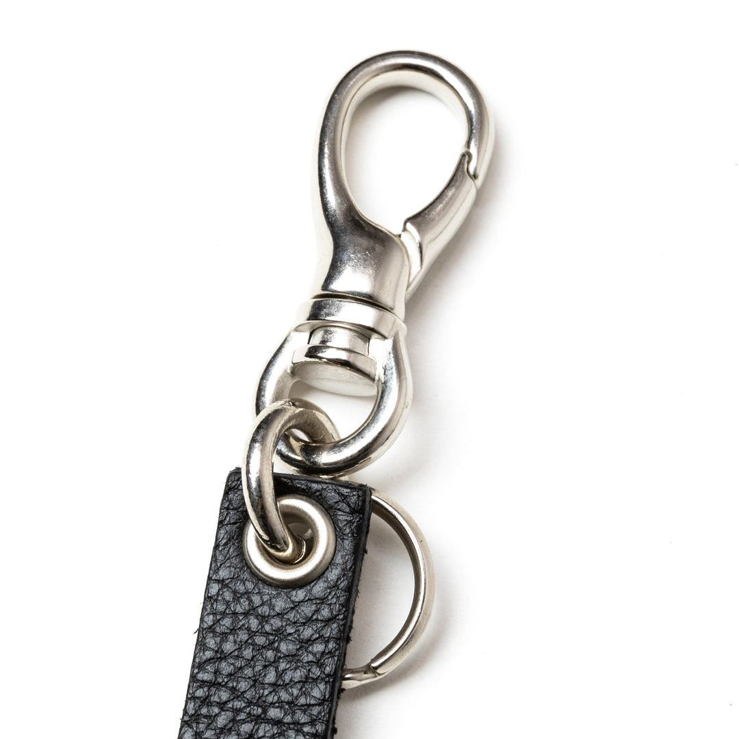 STUDS & KNITTING LEATHER SHORT KEY RING ＜TYPE B＞ – CALEE ONLINE
