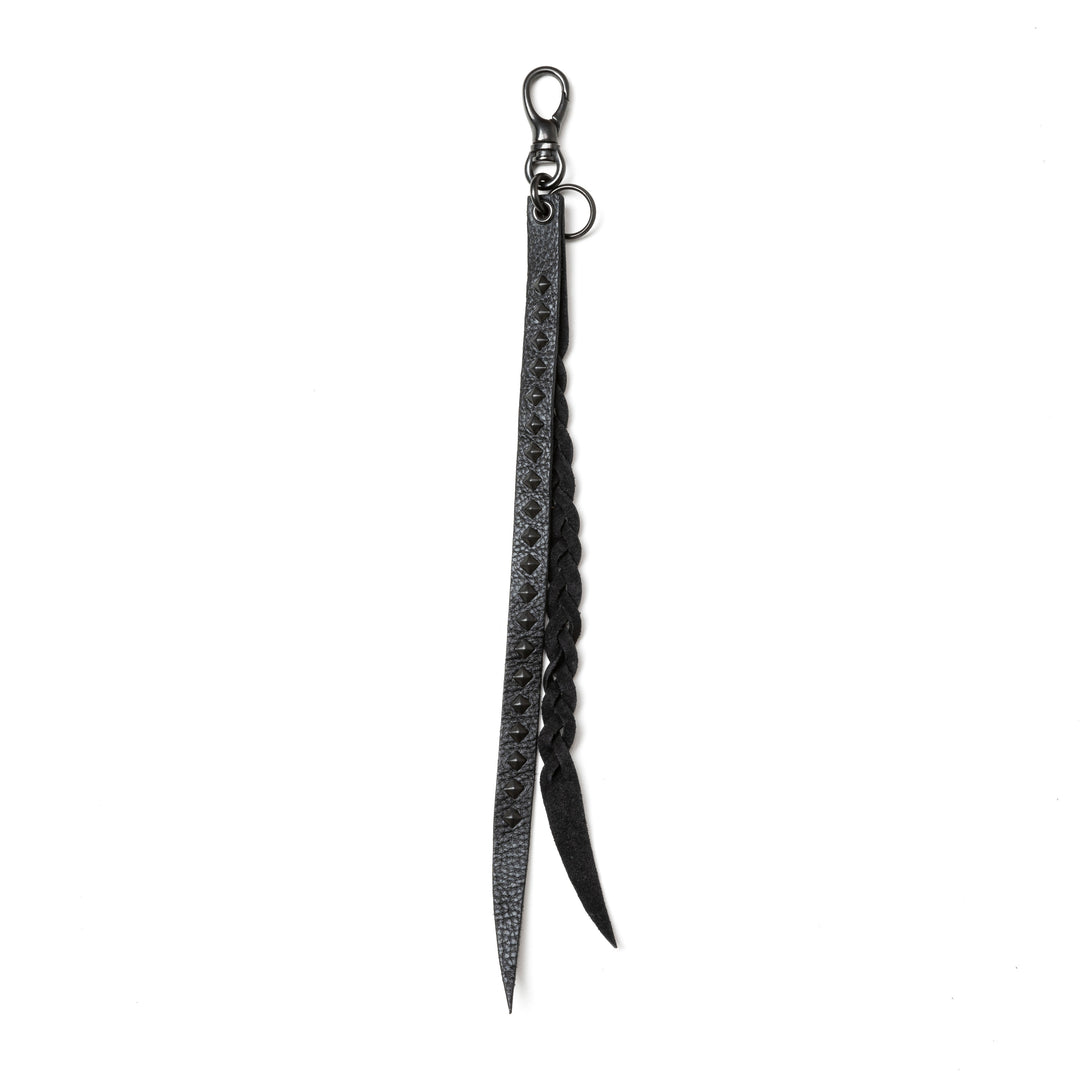 小物 STUDS & KNITTING LEATHER LONG KEY RING STUDS & KNITTING LEATHER LONG KEY RING ＜TYPE B＞ – CALEE ONLINE STORE