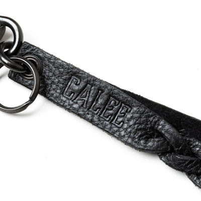 STUDS & KNITTING LEATHER LONG KEY RING ＜TYPE B＞