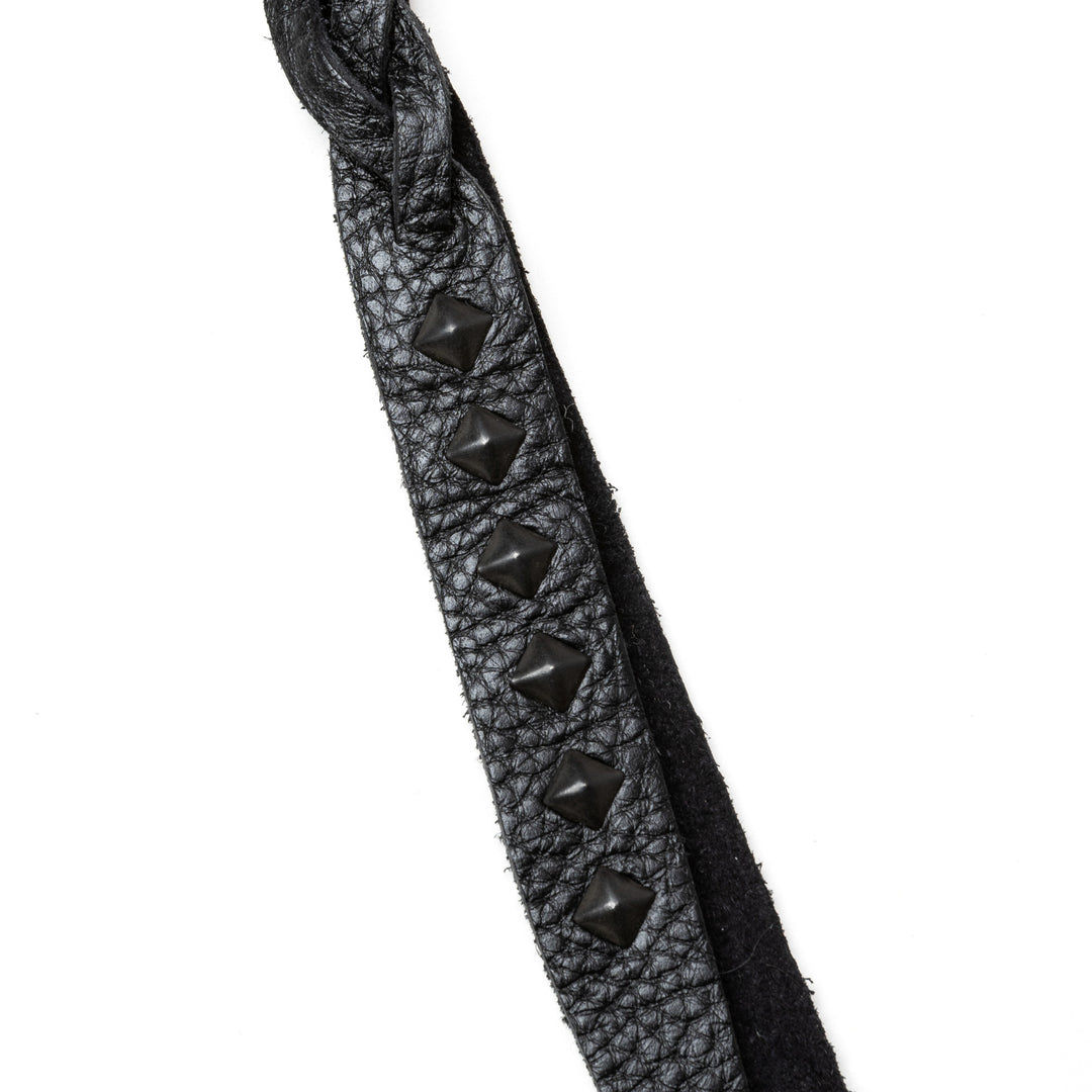 STUDS & KNITTING LEATHER SHORT KEY RING ＜TYPE A＞ – CALEE ONLINE