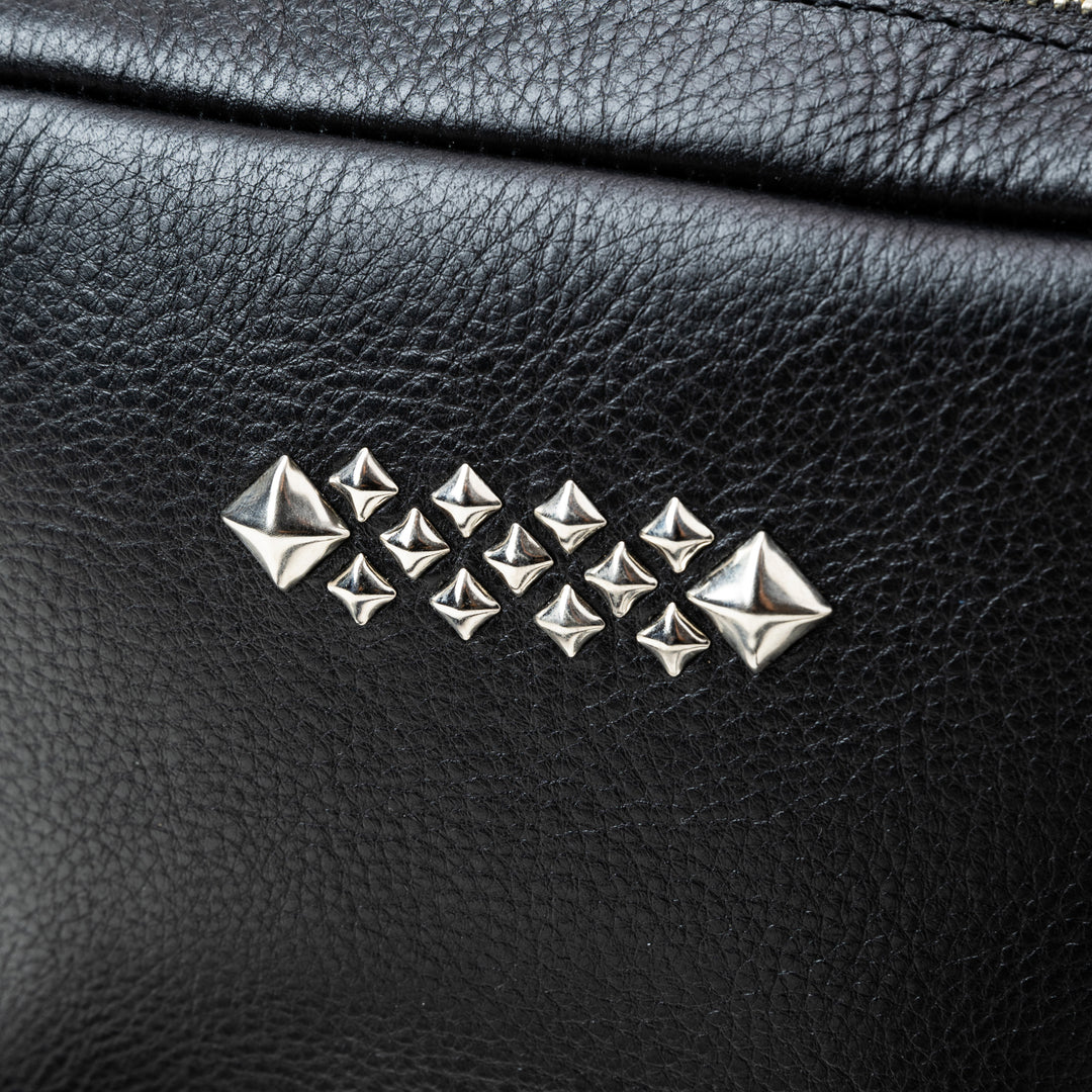 STUDS LEATHER SHOULDER BAG ＜BOX TYPE＞ – CALEE ONLINE STORE