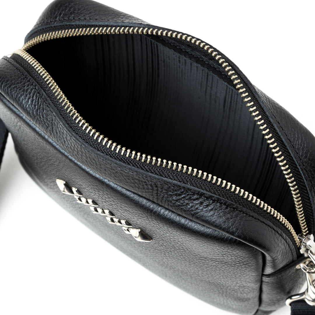 STUDS LEATHER SHOULDER BAG ＜BOX TYPE＞ – CALEE ONLINE STORE