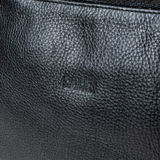 STUDS LEATHER SHOULDER BAG ＜INTERNAL FLEX FRAME TYPE＞ – CALEE