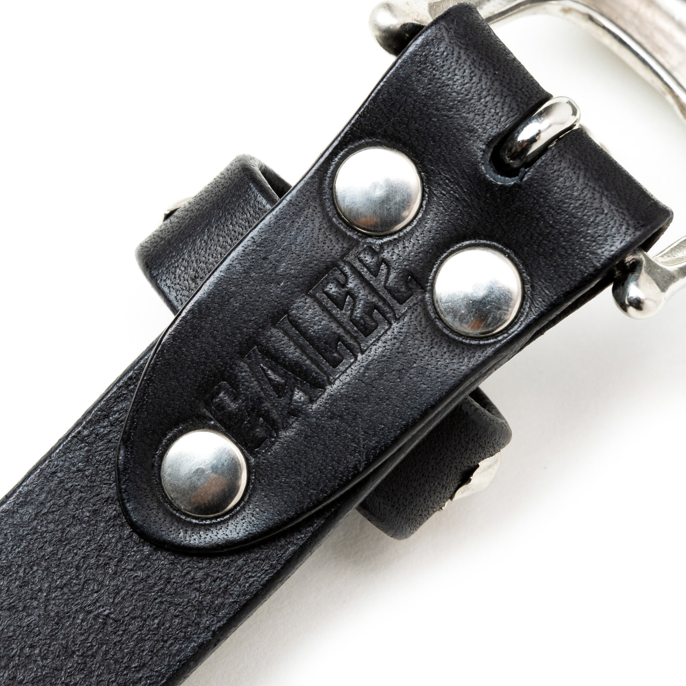 STUDS LEATHER NARROW BELT ＜TYPE B＞