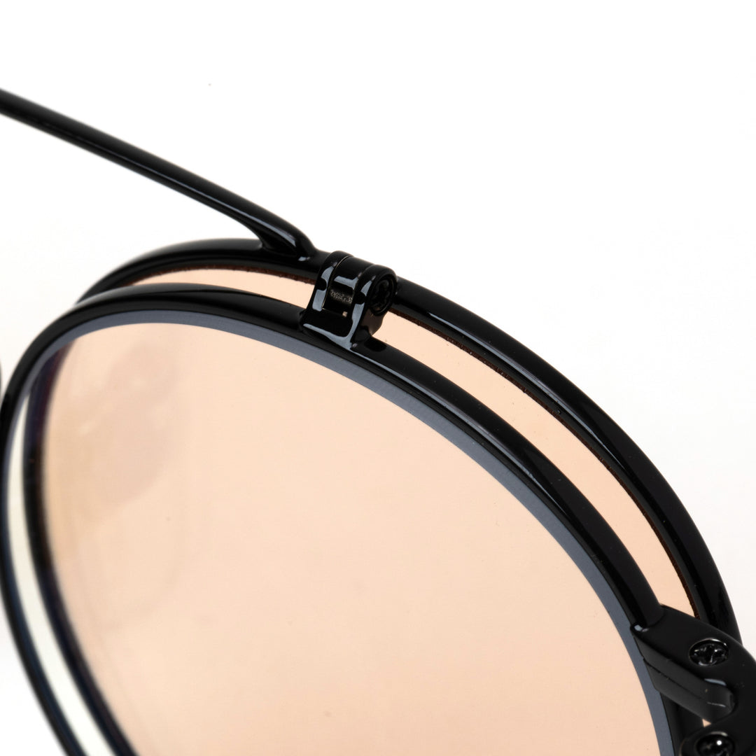 FLIP UP TYPE CIRCLE METAL GLASSES – CALEE ONLINE STORE