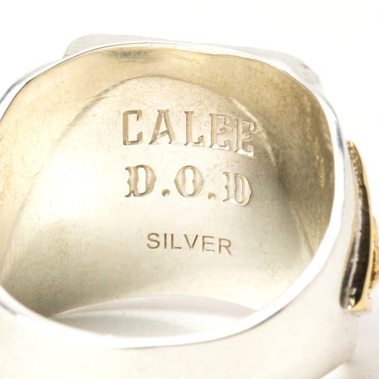 MEXICAN TASTE JAPANESE FUKU RING ＜SILVER × GOLD＞ – CALEE ONLINE