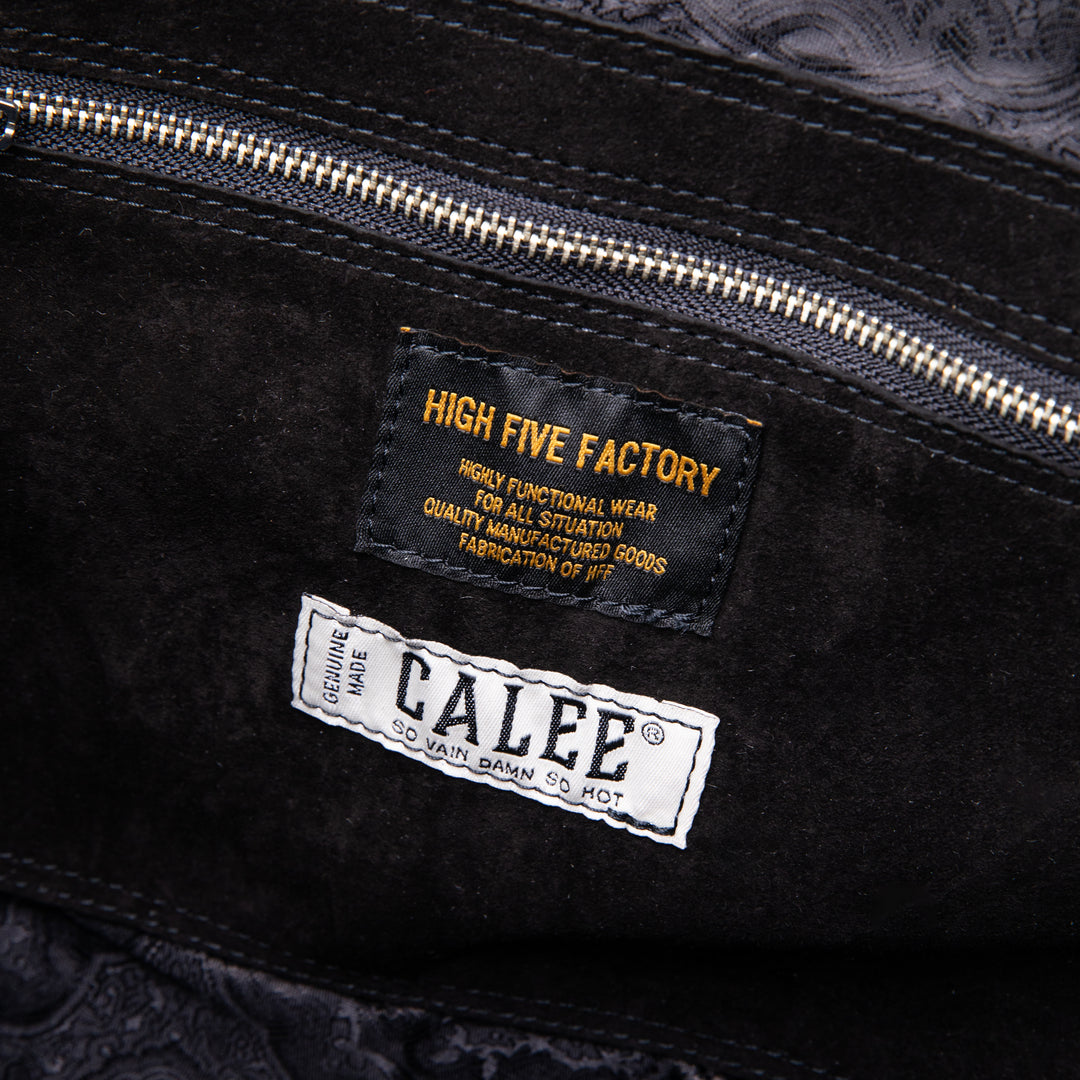 HIGH FIVE FACTORY LEATHER BOSTON BAG – CALEE ONLINE STORE