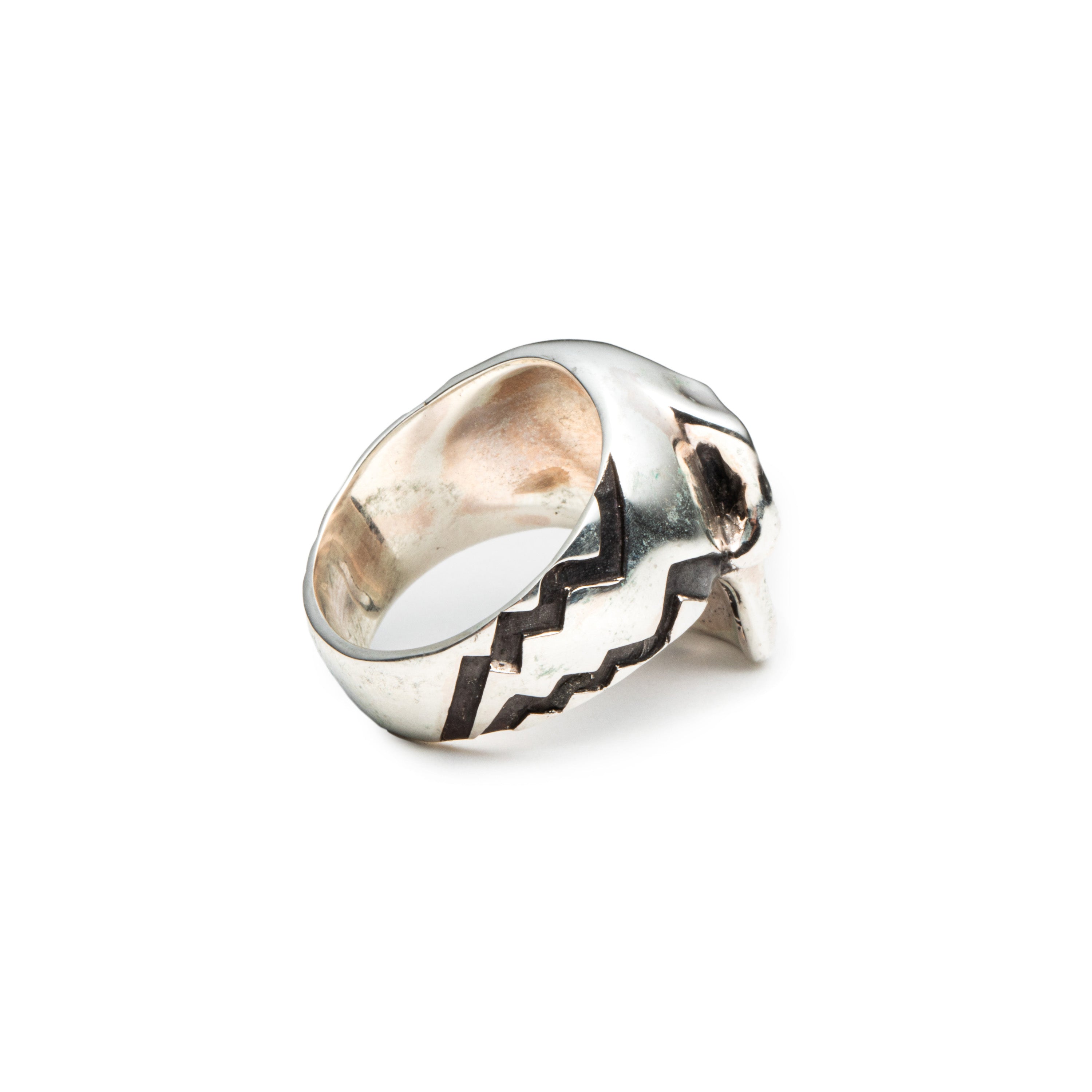 D.O.D LUCKY SKULL RING ＜ONYX＞ – CALEE ONLINE STORE