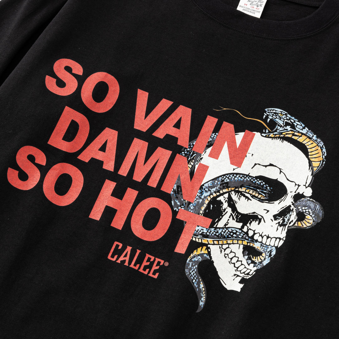 SNAKE SKULL LOGO DROP L/S TEE ＜TOKYO EXCLUSIVE＞ – CALEE ONLINE STORE