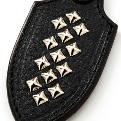 STUDS PYTHON LEATHER KEY RING ＜EXCLUSIVE＞