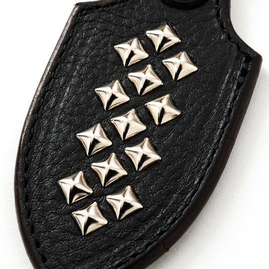 calee LEATHER key ring パイソン　新品 STUDS PYTHON LEATHER KEY RING ＜EXCLUSIVE＞ – CALEE ONLINE STORE